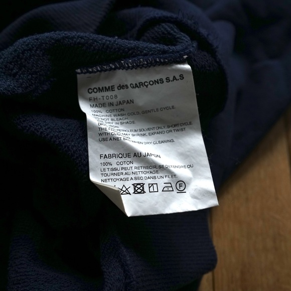 Comme des Garçons Shirt Hoodie Size M - Picture 5 of 5